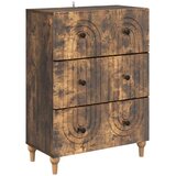  Predalna omara Dimljen hrast 66 x 34,5 x 90 cm Inženirski les, (5000232600) | Shoptok.si