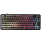Corsair gaming tipkovnica K55 Core TKL RGB crna Cijene