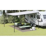  Teppi za šator Svijetlo siva 550 x 250 cm Polietilen | shoptok.hr