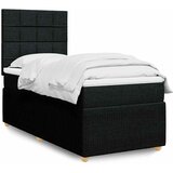  Box spring krevet s madracem crni 80 x 200 cm od tkanine | shoptok.hr