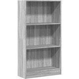 vidaXL Knjižna omara siva sonoma 60x24x109 cm inženirski les | Shoptok.si