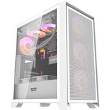 Darkflash DRX70 Mesh kućište+ 4 RGB ventilatora, bijelo, bez napajanja | shoptok.hr
