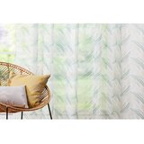 Mendola Fabrics Bela/zelena prosojna zavesa 300x260 cm Seva – | Shoptok.si