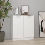 Maison Chic Komoda - Predalnik bela 60x30x70 cm konstruiran les, (21716308) | Shoptok.si