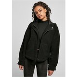 UC Curvy Women's Sherpa short jacket black Cene