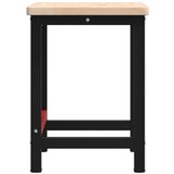  Radni stol 100 x 60 x 83 cm od masivne hrastovine pravokutni | shoptok.hr