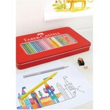  Barvice lesene 60barv kovinska škatla faber castell 115894 | shoptok.hr