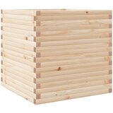 Maison Chic Vrtno cvetlično korito - Cvetlični Lonec 70x70x68,5 cm trdna borovina, (21789671) | Shoptok.si