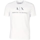 Armani Exchange Majice s kratkimi rokavi 8NZTCJ-Z8H4Z-1100 Bela Cene