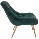 Livetastic XXL FOTELJ, zelena, naravne barve tekstil | Shoptok.si