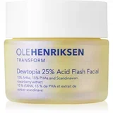 Transform Dewtopia 25% Acid Flash Facial eksfolijacijska maska 50 ml