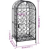  Stalak za Vino za 35 Boca Metalni | shoptok.hr