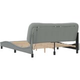  Okvir kreveta s LED svjetlima svjetlosivi 160x200 cm od tkanine | shoptok.hr