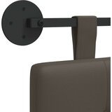  Držeće uzglavlje Zidne Lažna koža - Sivi 80 cm bez LED | shoptok.hr