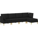  Modularni set sofe sa skladištem 5 pcs Crna Tkanina | Eponuda.com