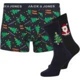 set muške bokserice i čarape Jacholly Jolly 12266780, Crni
