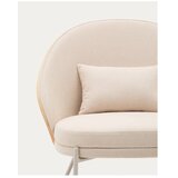 Kave Home Bež fotelj iz šenilje Eamy – | Shoptok.si