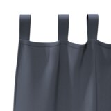vidaXL Zavjese sa zavjesama 2 pcs Antracit 245 x 140 cm Poliester | shoptok.hr