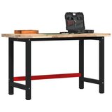 vidaXL Delovna miza 140x60x83 cm trden akacijev les pravokotna | Shoptok.si