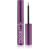 Essence COLOUR it! kovinsko črtalo za oči odtenek 02 Dark Cherry 3 ml Cene
