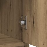  Komoda s ladicama artisan hrast 80x34x76 cm konstruirano drvo | shoptok.hr