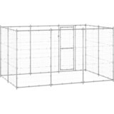 Vanjski kavez za pse od pocinčanog čelika 7,26 m² | shoptok.hr