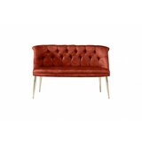 Atelier Del Sofa sofa dvosed roma gold metal tile red cene