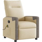 Maison Chic masažni naslanjač - Relax naslanjač krem blago, (22134317) | Shoptok.si