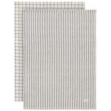 Mömax Set Kuhinjskih Krp Theo, Črna, Bela, 2x Ca. 50/70 Cm Cene