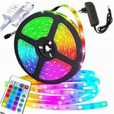 5m Set LED trake RGB IP65 vodootporan CRNI PETAK Cijene