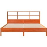  Krevet s regalom za knjige bez madraca 180x200 cm od borovine | shoptok.hr