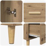  Kreveta Umjetnički hrast 34 x 69.5 x 90 cm Konstruirano drvo | shoptok.hr