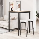  Stol za bar Prirodna 80 x 80 x 105 cm Čvrsto borovo drvo | shoptok.hr