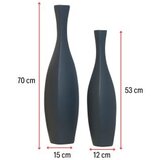 WALLXPERT vaza set deluxe set anthracite | ePonuda.com