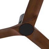 Faro 33839WT - Stropni ventilator HEYWOOD TUB L, borovina/crna, prečnik 132 cm, WT + daljinski upravljač | Eponuda.com