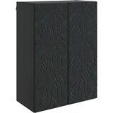 vidaXL Omara za steno Črna 66 x 34,5 x 90 cm Inženirski les, (5000246797) | Shoptok.si