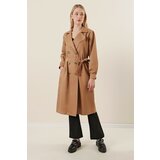 Bigdart Trench Coat - Brown - Double-breasted Cene