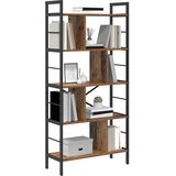  Polica Staro drvo 75 x 30 x 156 cm Konstruirano drvo | shoptok.hr