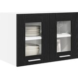  Viseći ormarić Crni hrast 60 x 31 x 40 cm Konstruirano drvo | shoptok.hr