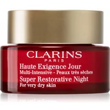 Clarins Super Restorative Night noćna krema protiv svih znakova starenja za izrazito suho lice 50 ml