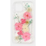 Sinsay Maskica za iPhone 15 sa sušenim cvijećem i šljokicama | shoptok.hr