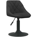  Barski stol iz črnega žameta z nastavljivo višino, (5000099066) | Shoptok.si