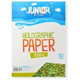 Junior jolly Holographic Paper, papir hologramski, A4, 250g, 10K, odaberite nijansu Zelena Cene