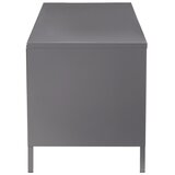 Premier Housewares Siva željezna TV komoda 150x50x45 cm Acier – | shoptok.hr