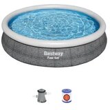 Bestway Bazen fast set pool ratan +filter 366x76cm ( 57445 ) | ePonuda.com