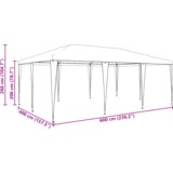 PARTY šator bijeli 6x4m PE | shoptok.hr