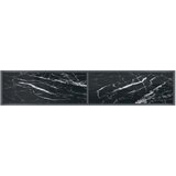  Konzolni stol crni 180 x 35 x 75,5 cm od kaljenog stakla | Eponuda.ba