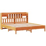  Krevet s regalom za knjige bez madraca 180x200 cm od borovine | shoptok.hr