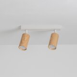  Brilagi - Spot svetlo SELE 2xGU10/30W/230V bela/dekor hrasta | Eponuda.com