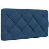  Postelja z vzmetnico modra 90x190 cm blago, (22053074) | Shoptok.si